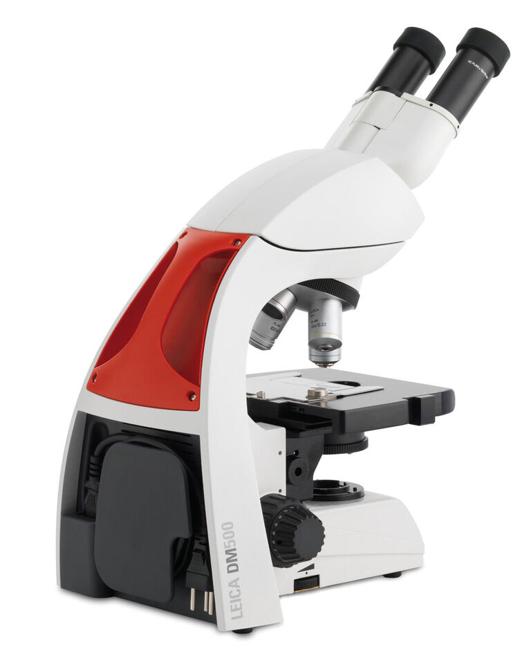 DM500 Binocular, fluorescence-capable educational microscope for life science courses